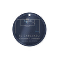 Adorno redondo El Cabezazo 2009: la jugada de El Cabezazo