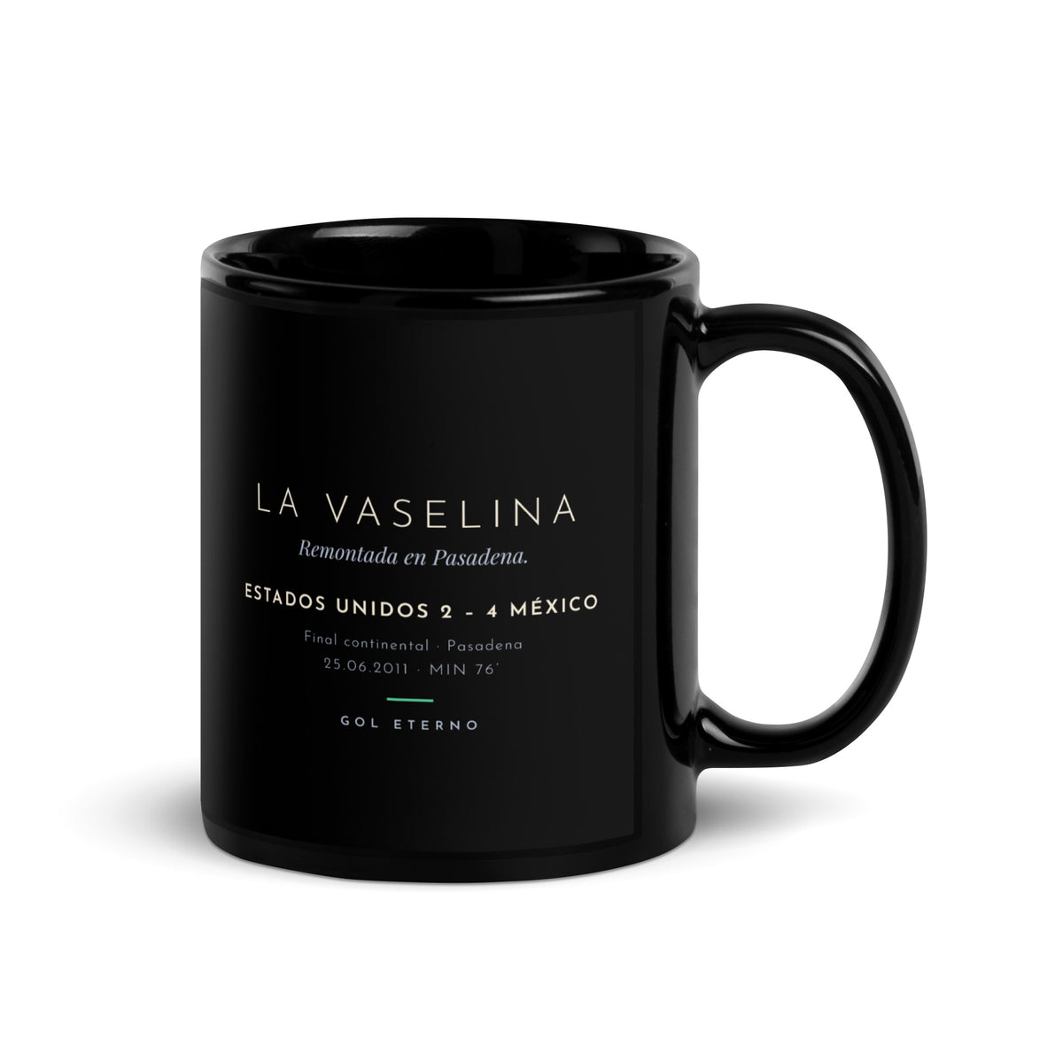 Taza negra La Vaselina 2011: la jugada de La Vaselina