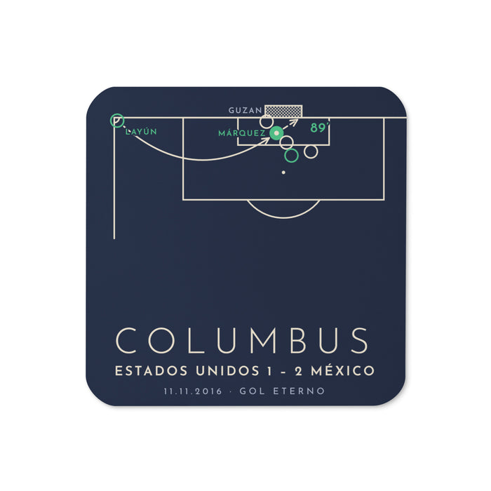 Posavasos · Columbus 2016 · México vs. Estados Unidos