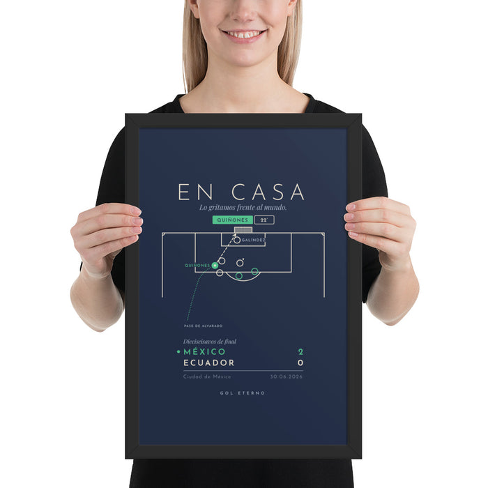 Cuadro · En Casa 2026 · México vs. Ecuador