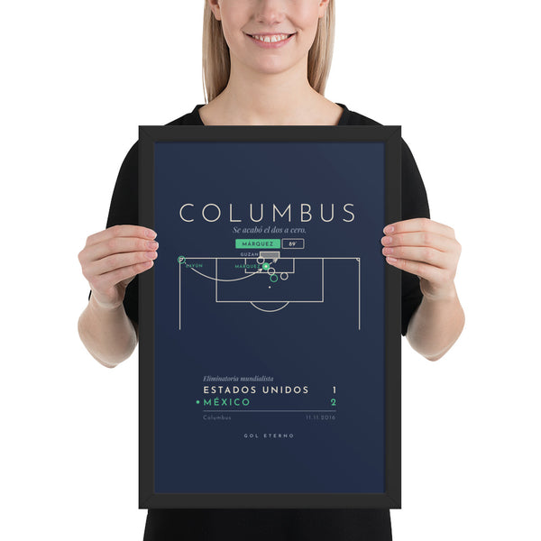 Cuadro · Columbus 2016 · México vs. Estados Unidos