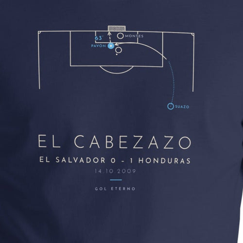 Detalle del estampado de El Cabezazo 2009