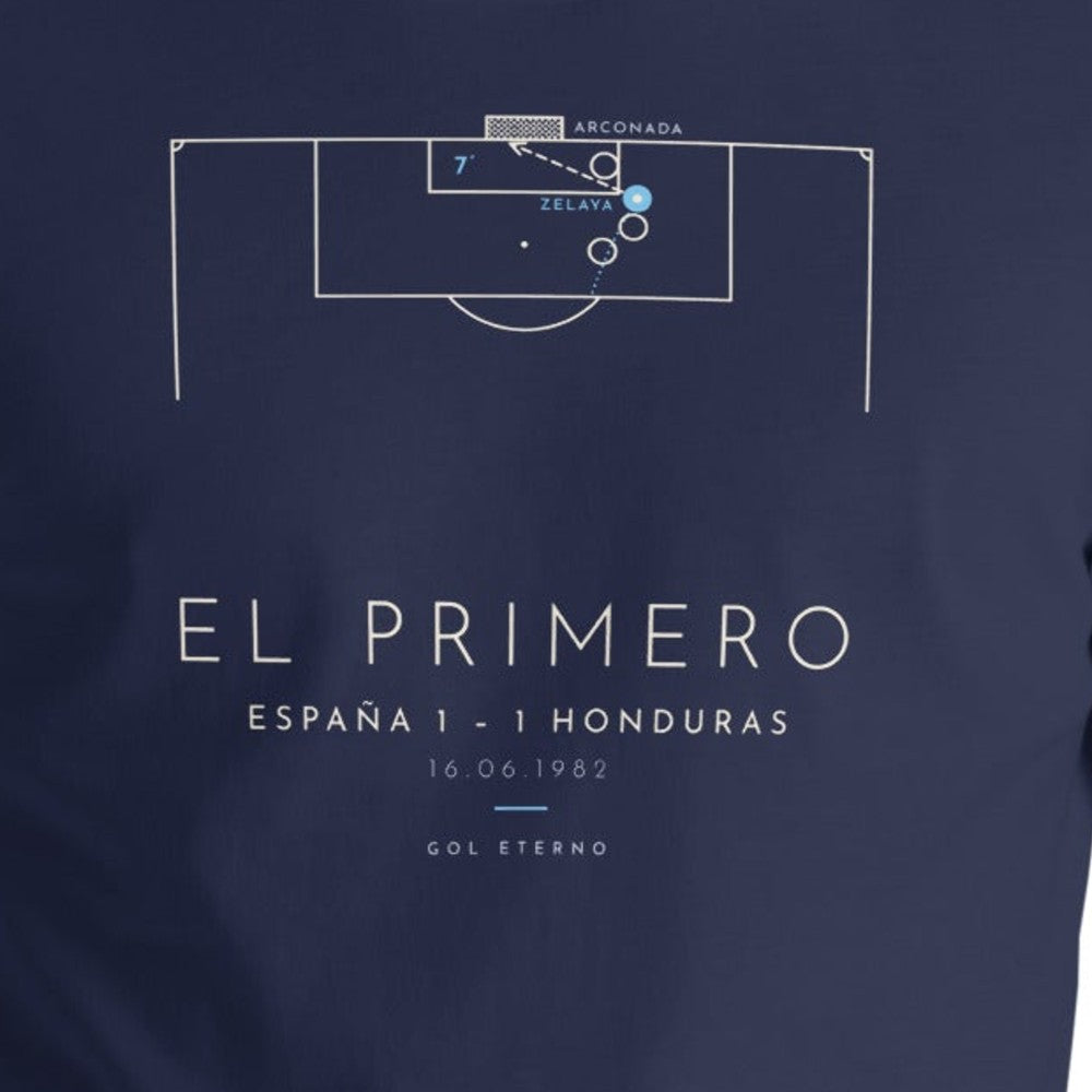 Detalle del estampado de El Primero 1982