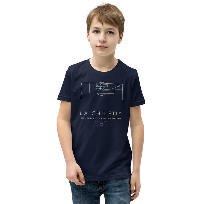 Camiseta de niño · La Chilena 2013 · Honduras vs. Estados Unidos