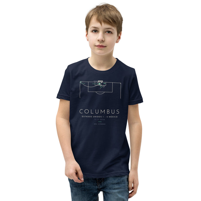 Camiseta de niño · Columbus 2016 · México vs. Estados Unidos
